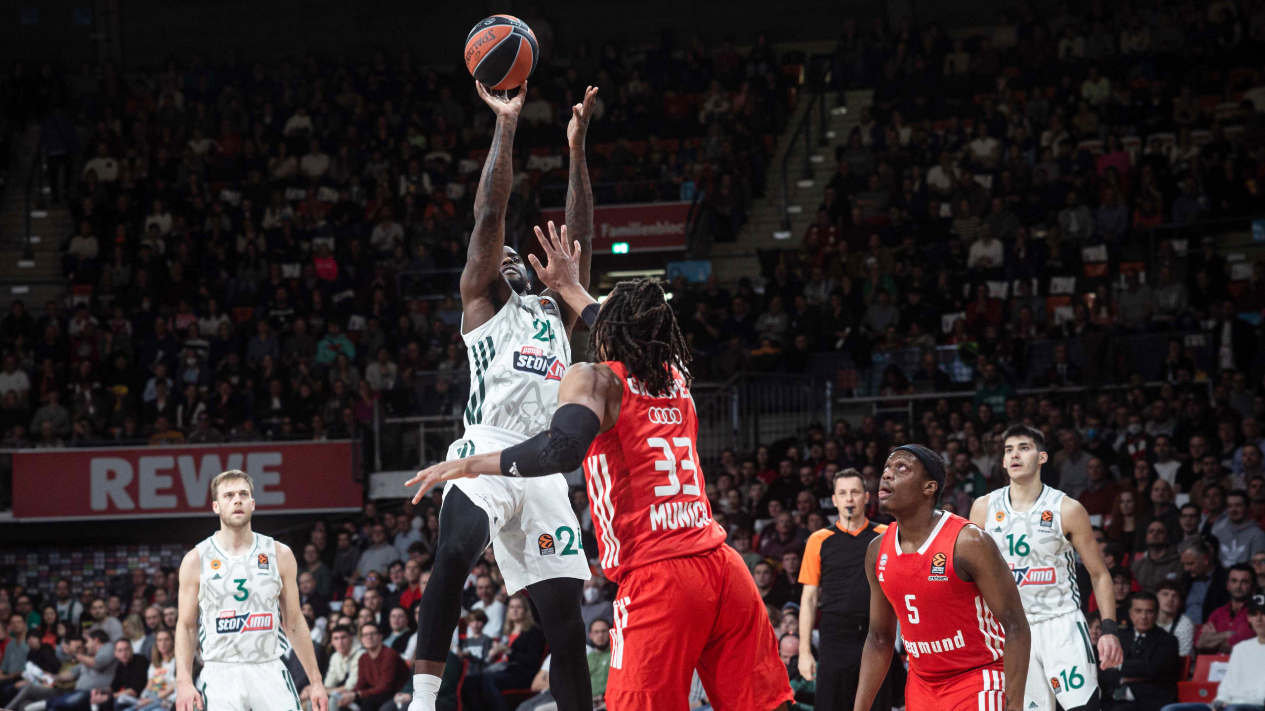 Euroleague: Μπάγερν – Παναθηναϊκός 84-68 – Λευκή πετσέτα και στο Μόναχο