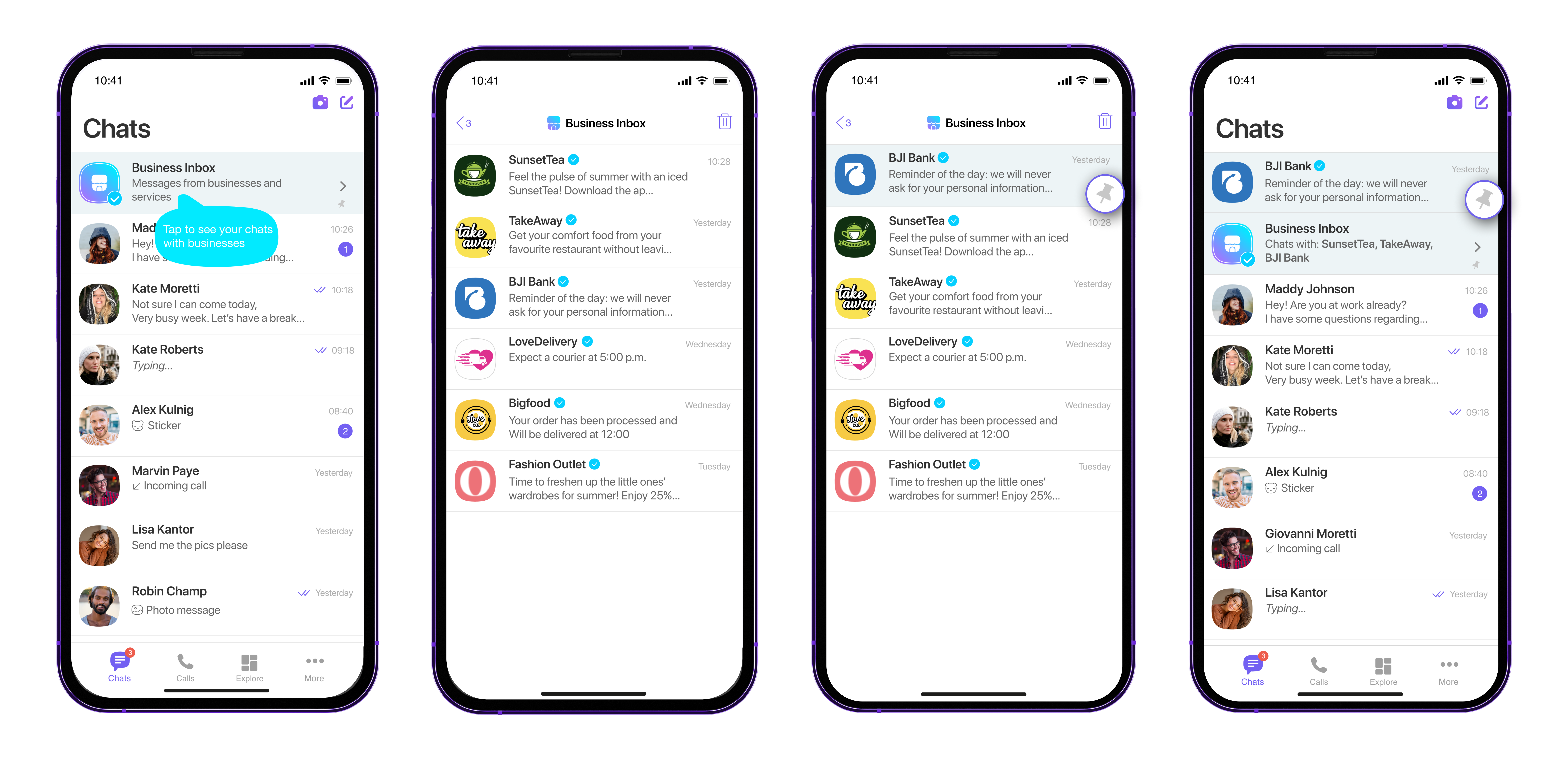 Viber Εισερχόμενα Επιχειρήσεων