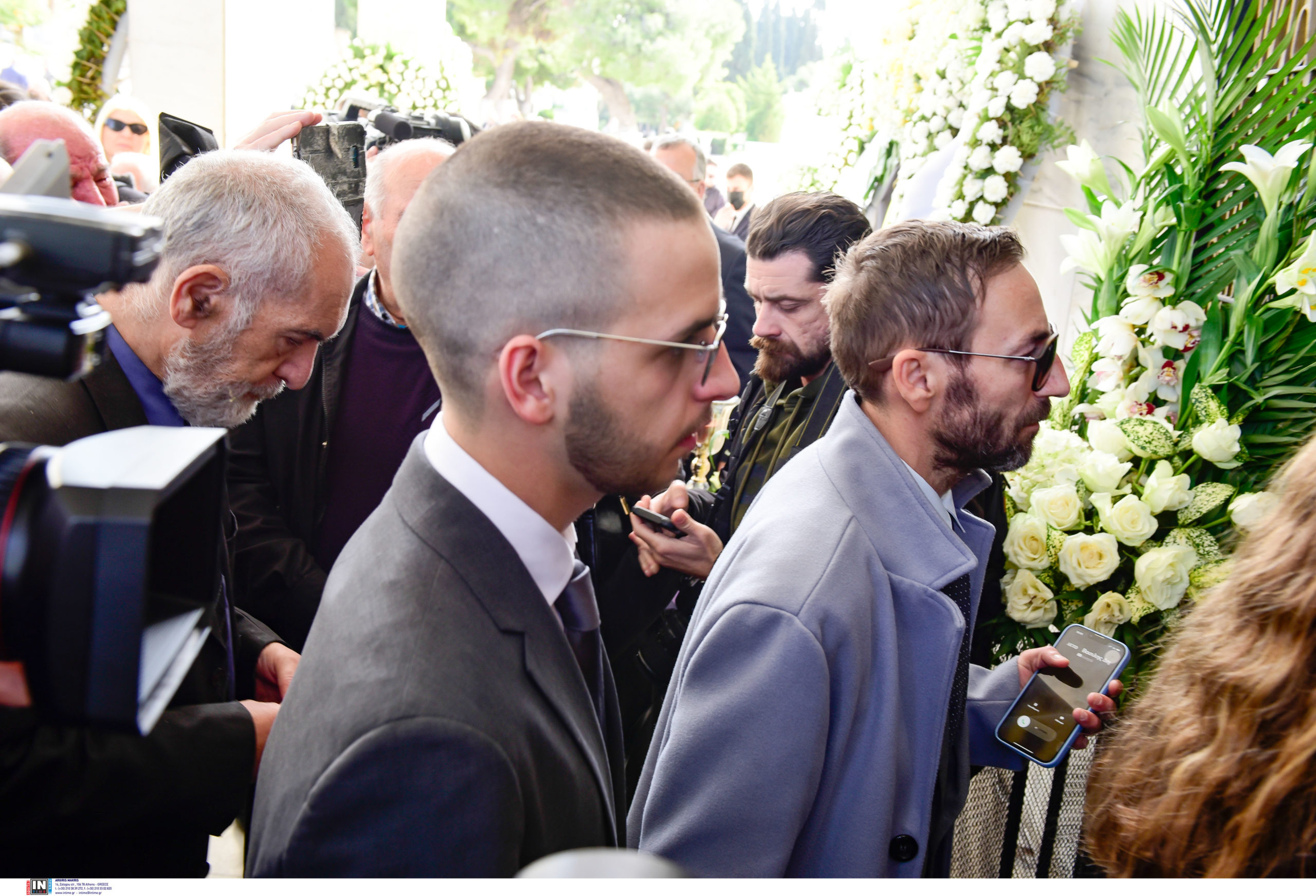 κηδεία Νίκου Ξανθόπουλου