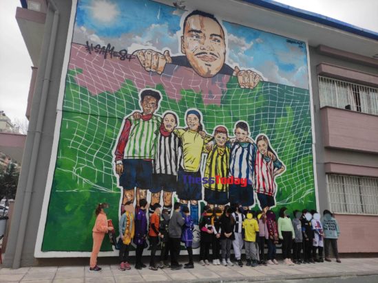 ΆΛκης Καμπανός - γκράφιτι