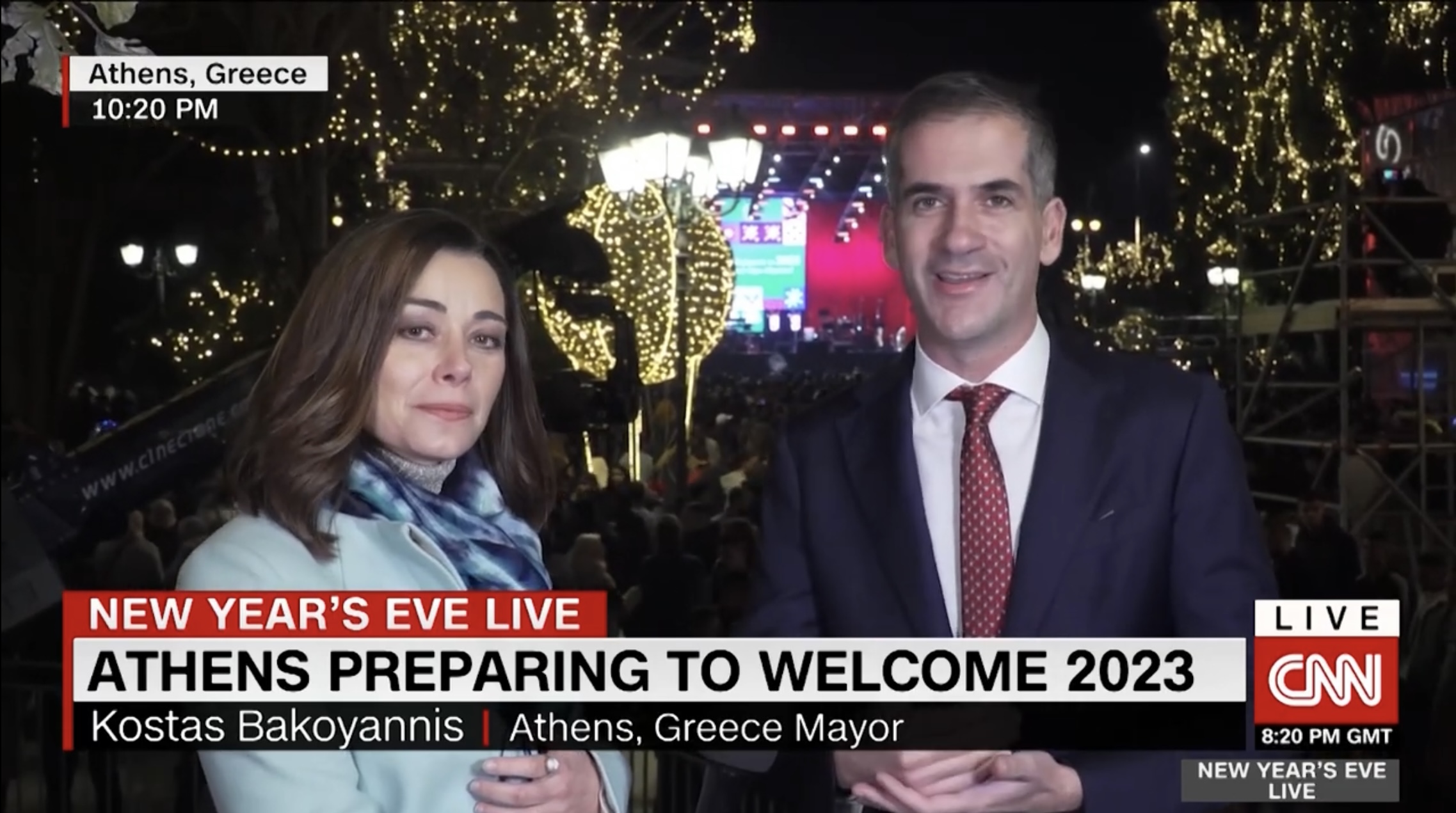 2023: Το CNN «ξεχώρισε» φέτος την Πρωτοχρονιά της Αθήνας – ΒΙΝΤΕΟ