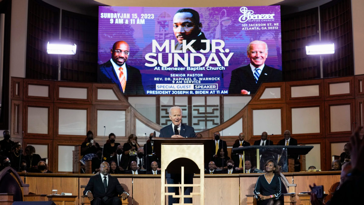 Τζο Μπάιντεν: Το όνειρο του Μάρτιν Λούθερ Κινγκ δεν έχει ακόμα πραγματοποιηθεί