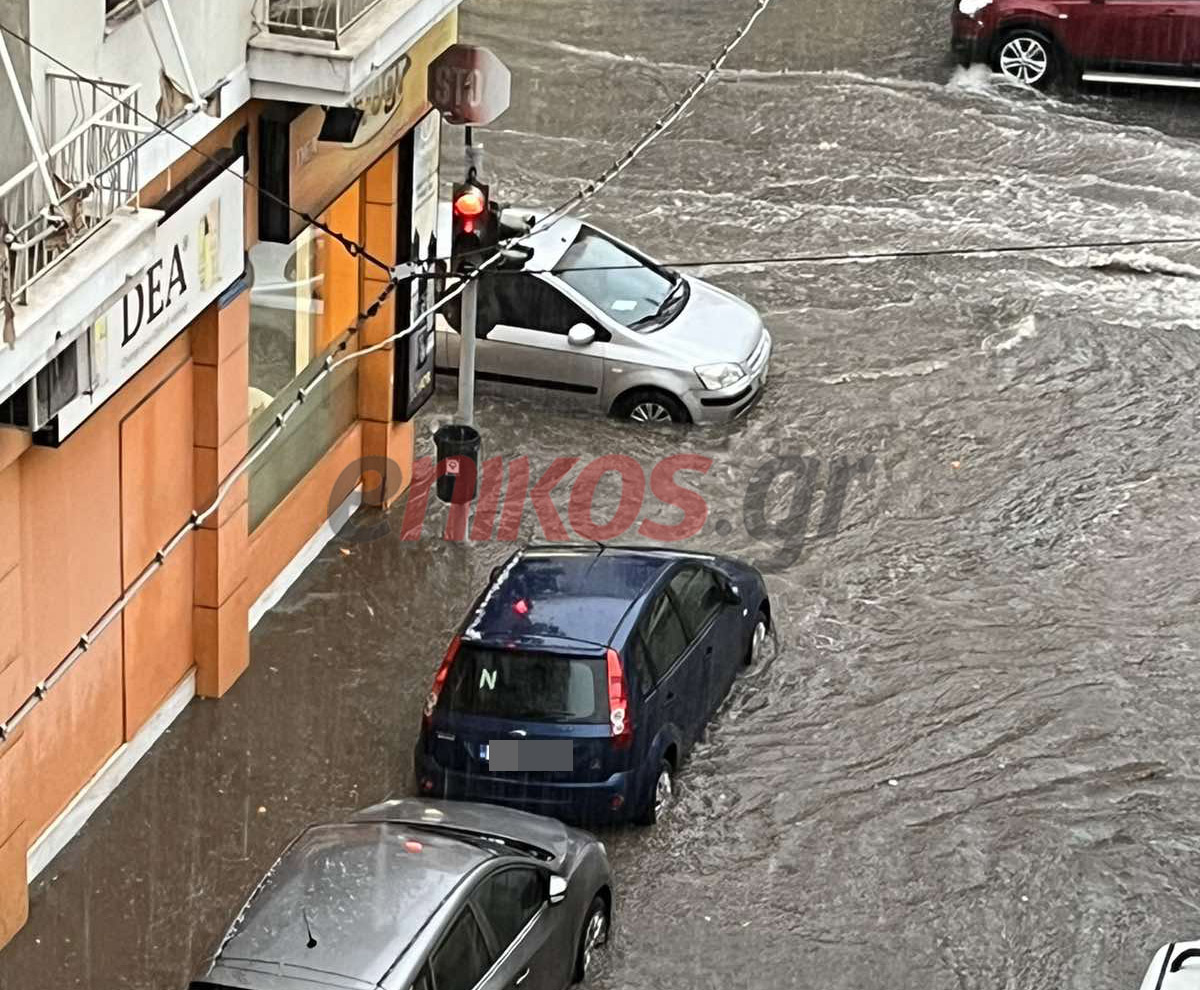 Πλημμύρισε η Φραντζή