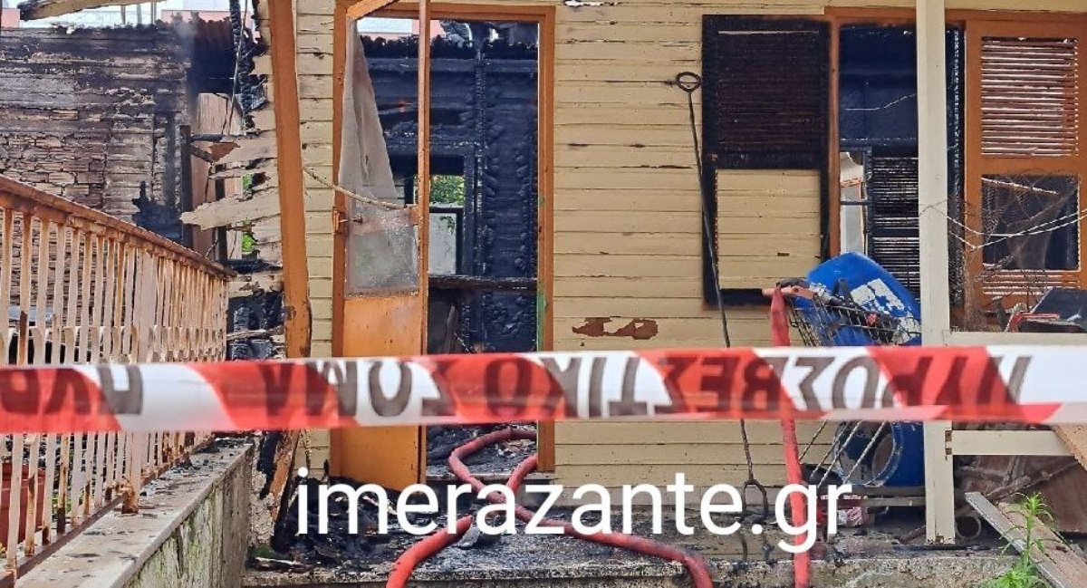 φωτιά στην ζάκυνθο