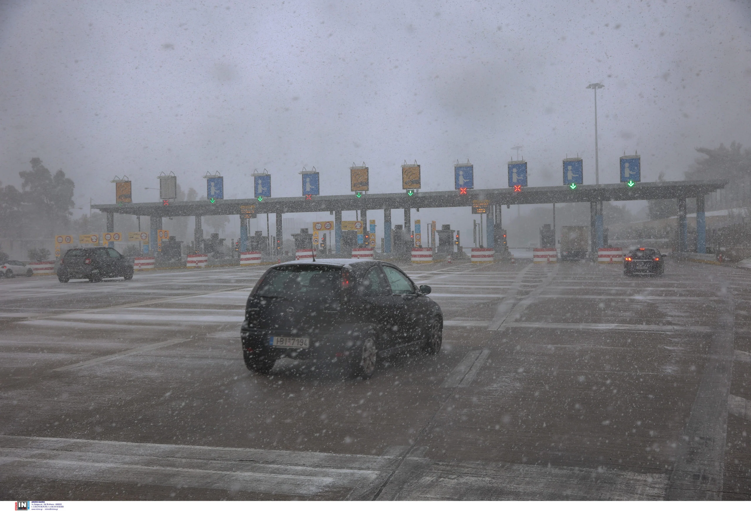 Αττική Οδός κακοκαιρία