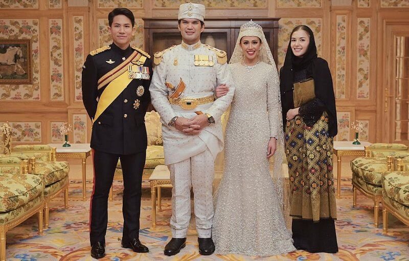 Η πριγκίπισσα Azemah του Μπρουνέι παντρεύεται τον πρώτο ξάδερφό της