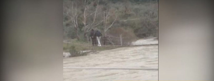 Κακοκαιρία στην Αιτωλοακαρνανία- γέφυρα