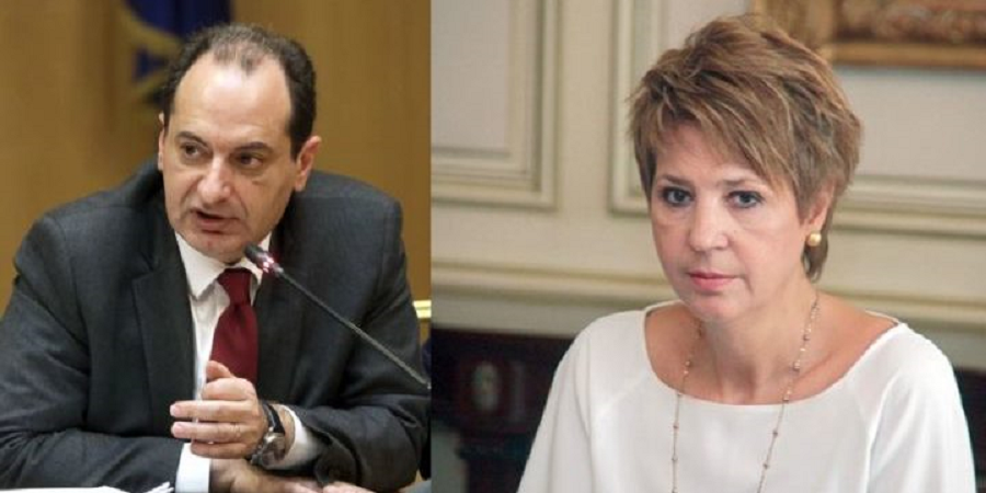 Όλγα Γεροβασίλη Χρήστος Σπίρτζης,