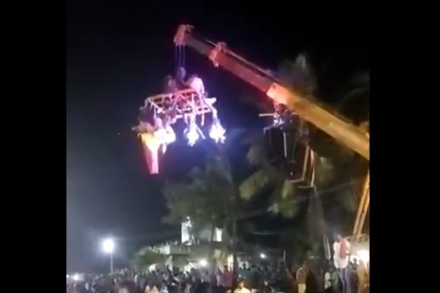 Γερανός στην Ινδία