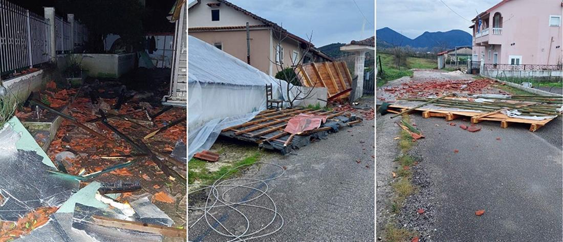 Κακοκαιρία Παραμυθιά καταστροφές