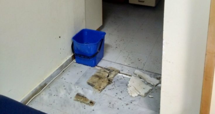 Πλημμύρισε το Κέντρο Υγείας στη Μάνη