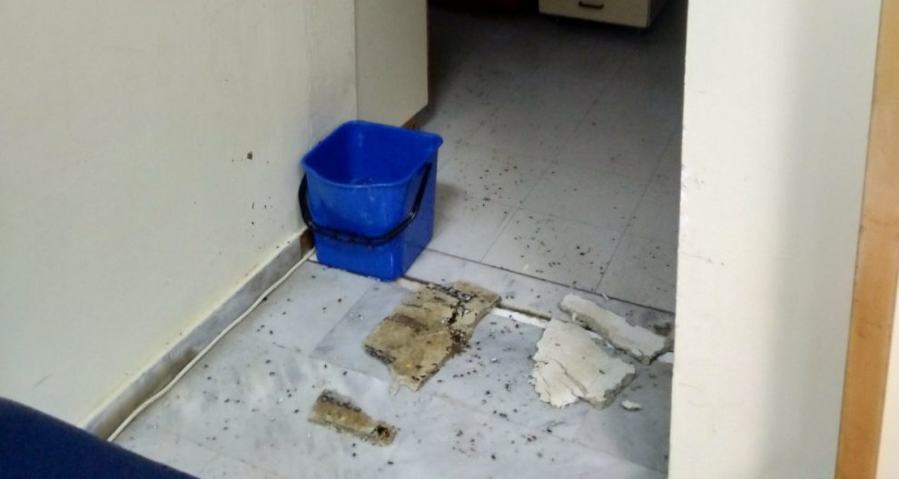 Πλημμύρισε το Κέντρο Υγείας στη Μάνη