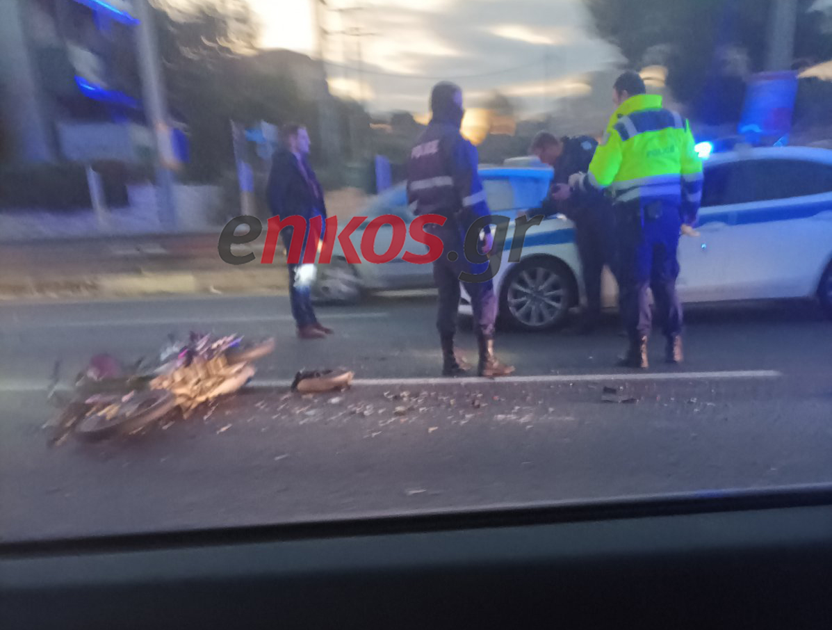 Τροχαίο με μηχανή στον Κηφισό