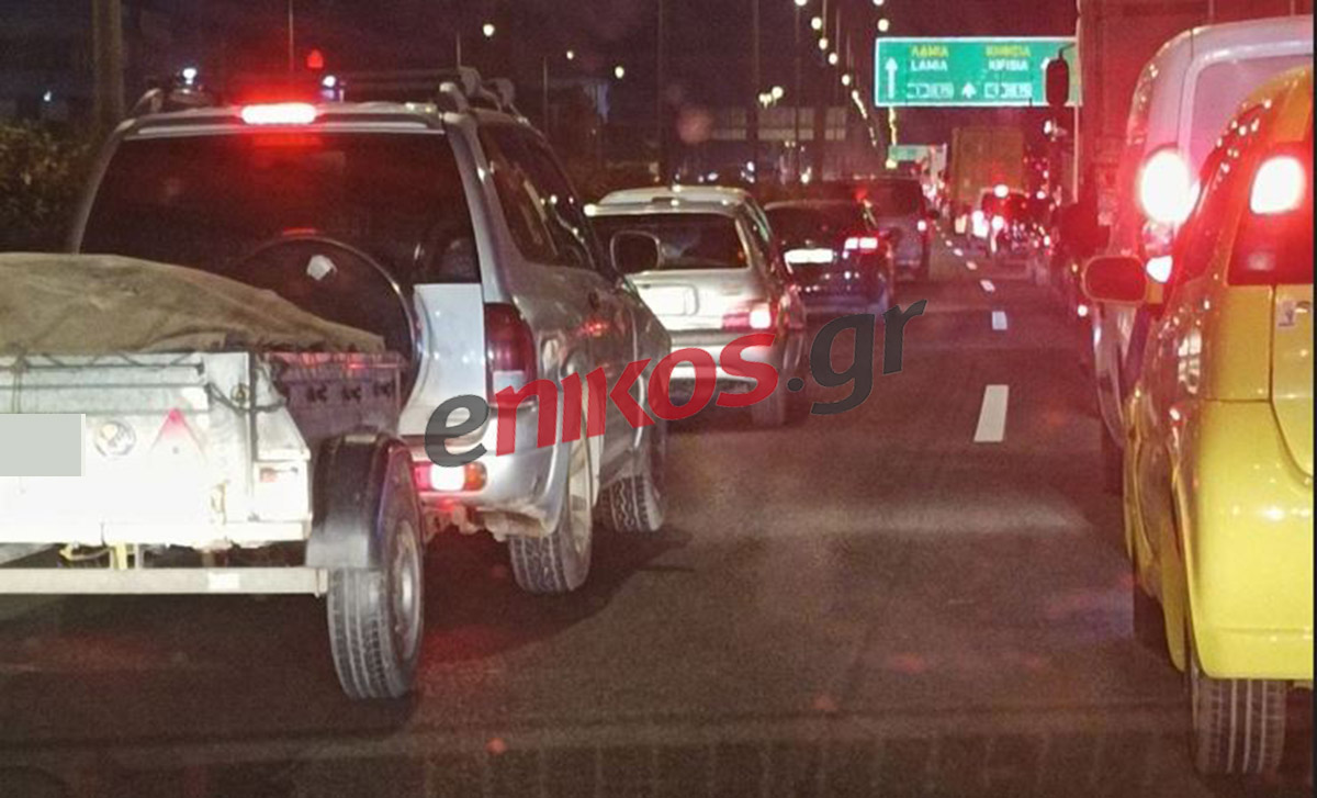 Κίνηση: Τροχαίο στον Κηφισό – Μποτιλιάρισμα με το καλημέρα – ΦΩΤΟ αναγνώστη