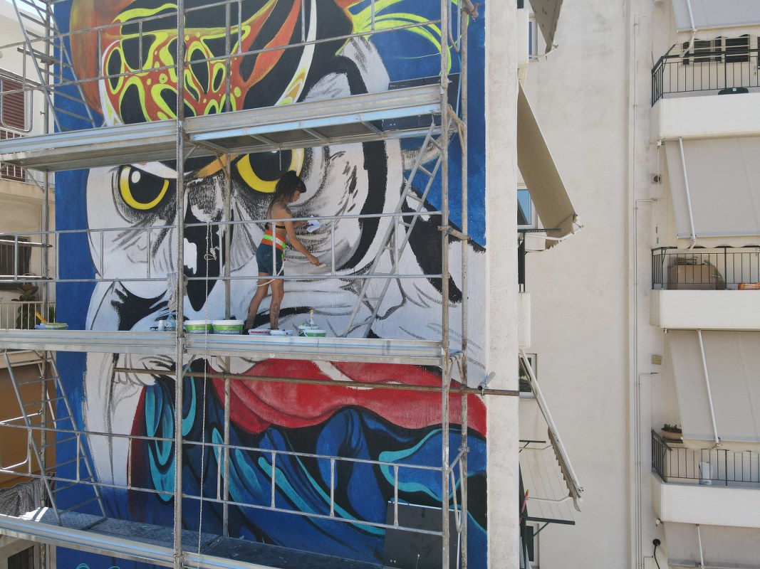 τοιχογραφίες Αθήνα σχολεία