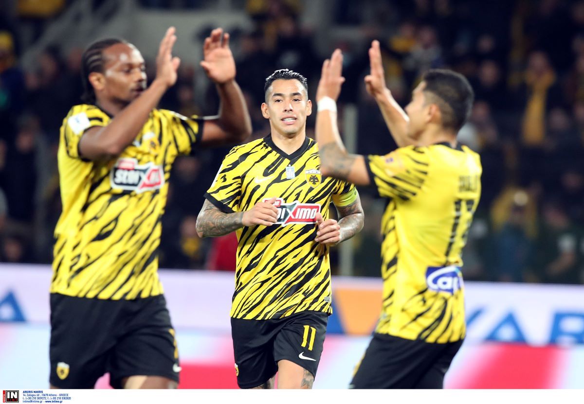 Πανηγυρισμοί ΑΕΚ