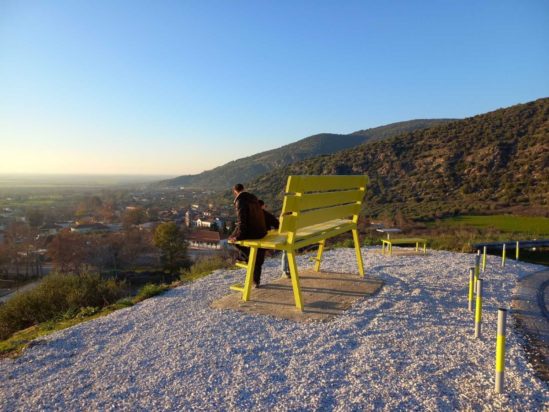 Λάρισα Κιλελέρ παγκάκι