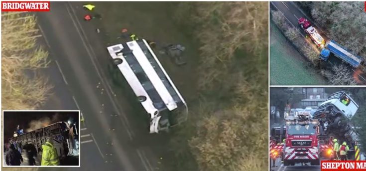 Λεωφορείο Βρετανία τροχαίο