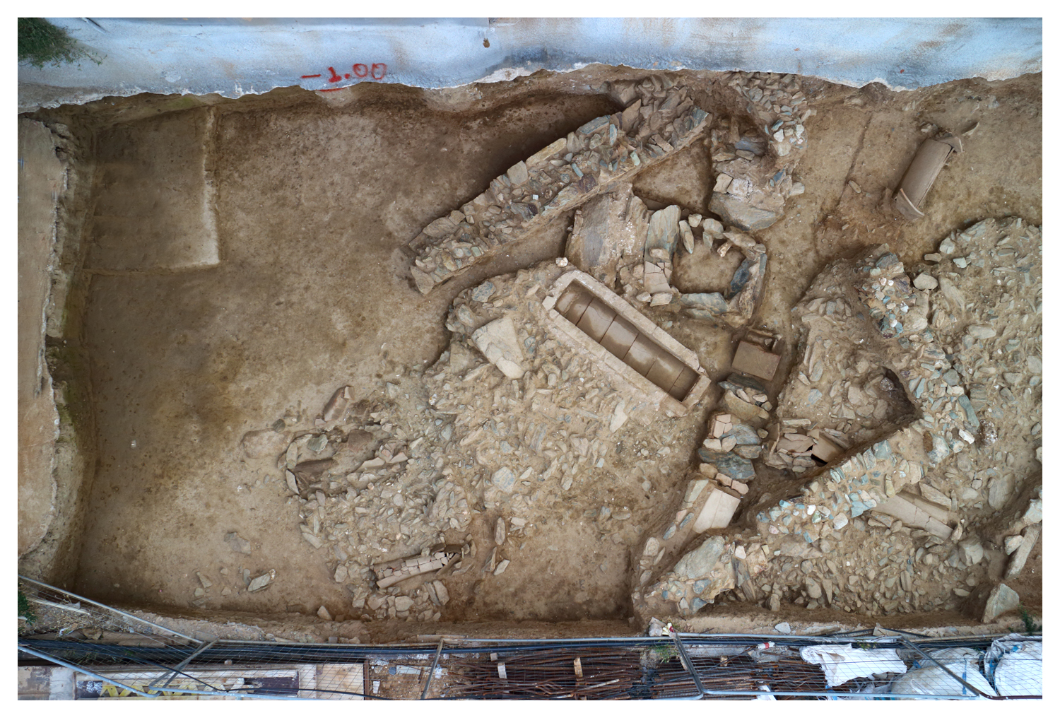 Μετρό Θεσσαλονίκης ανασκαφές