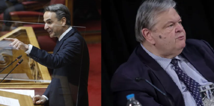 Κυριάκος Μητσοτάκης Ευάγγελος Βενιζέλος