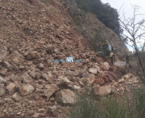 Κατολίσθηση στην Ναυπακτία