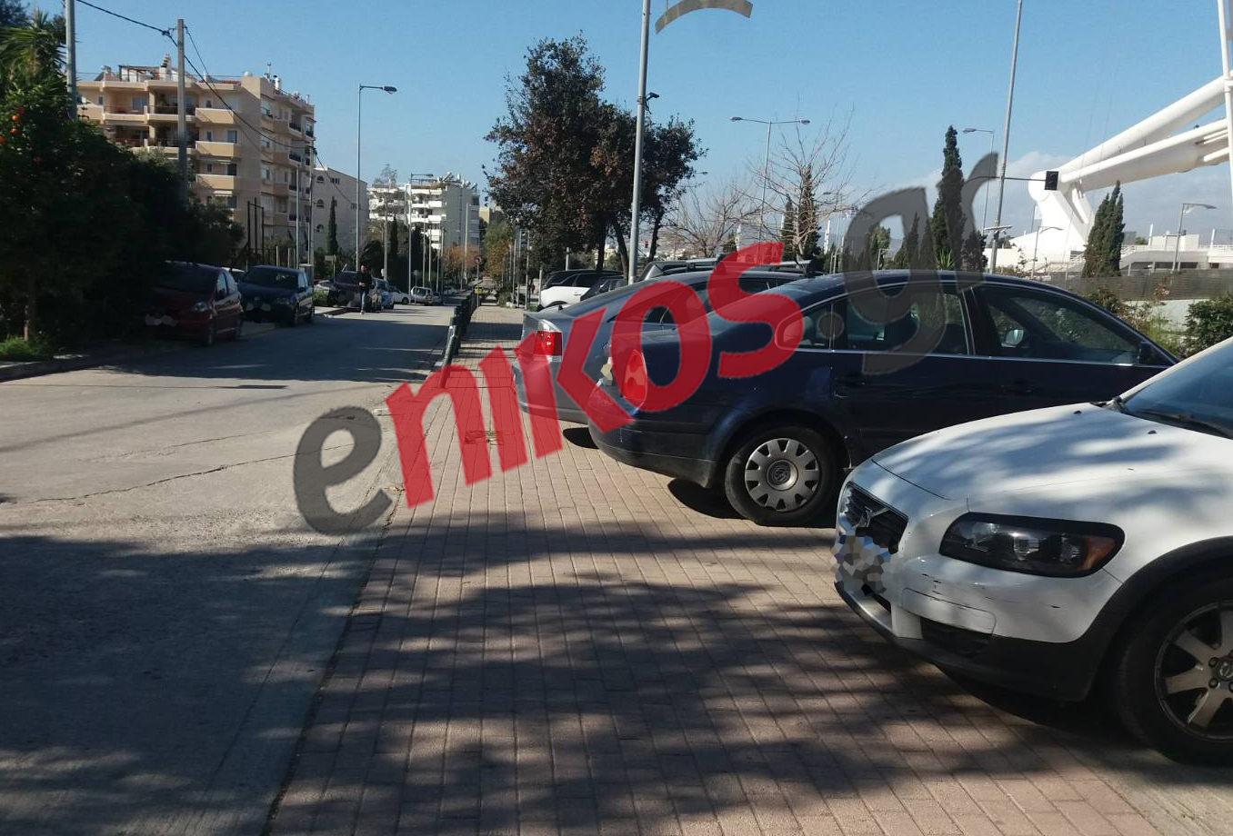 Παρκάρισμα Θηβών Καρότσι