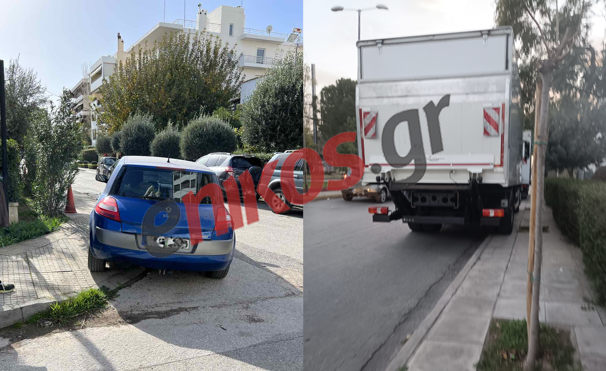 Αθήνα: Πάρκινγκ οχημάτων τα πεζοδρόμια – Έξαλλοι οι πολίτες – ΦΩΤΟ αναγνωστών