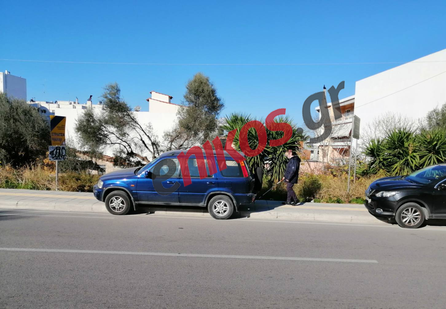 Πάτρα Παρκάρισμα Τυφλοί