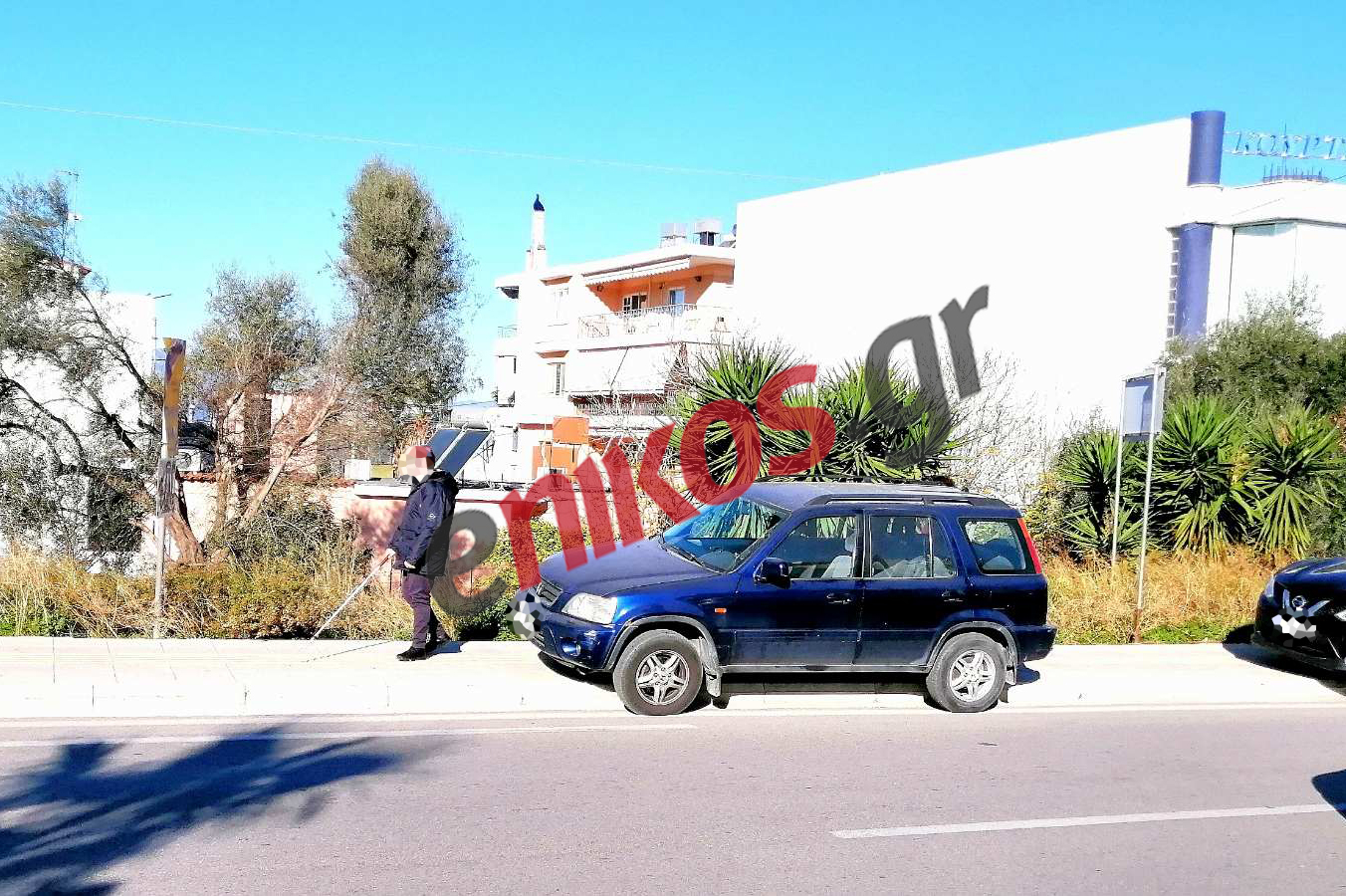 Πάτρα Παρκάρισμα Τυφλοί