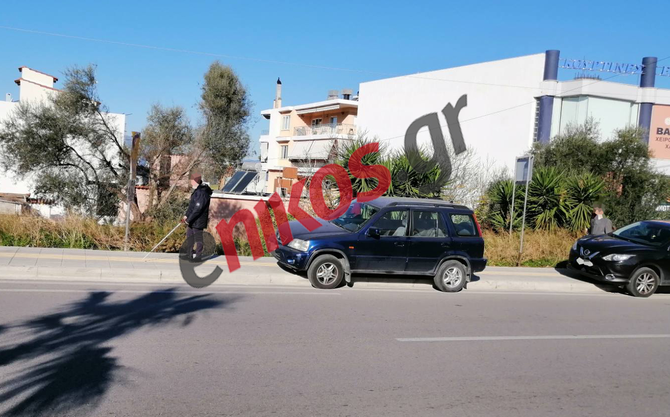 Πάτρα Παρκάρισμα Τυφλοί