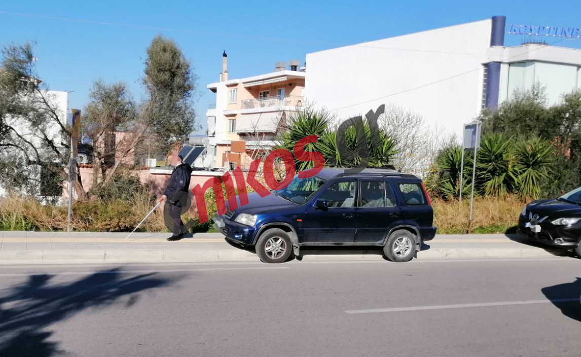 Πάτρα Παρκάρισμα Τυφλοί