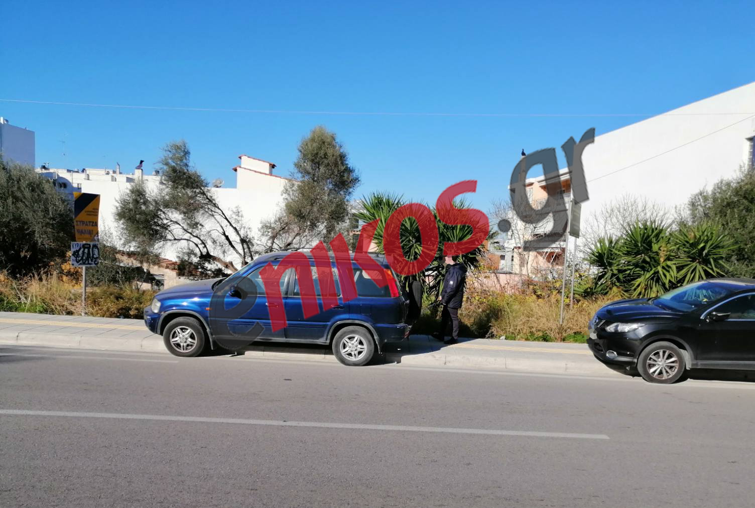 Πάτρα Παρκάρισμα Τυφλοί