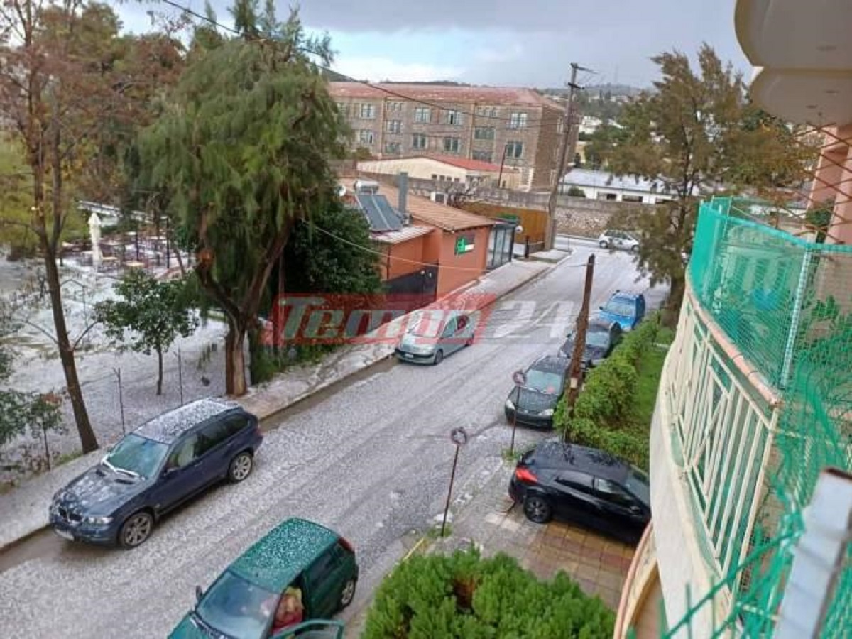 χαλάζι Πάτρα