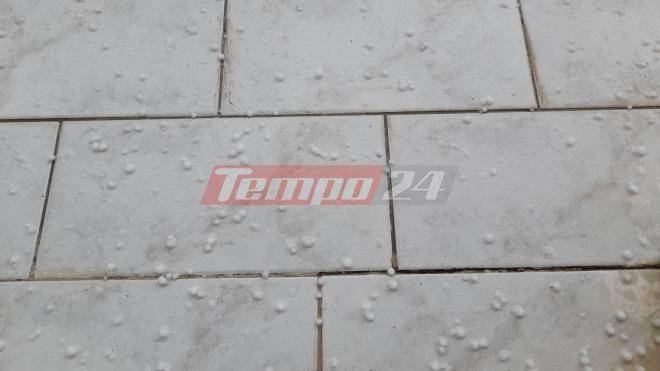 Πάτρα χαλάζι