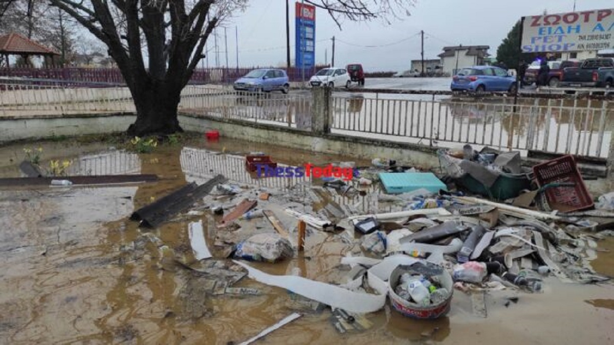 Πλημμύρες Πέλλα