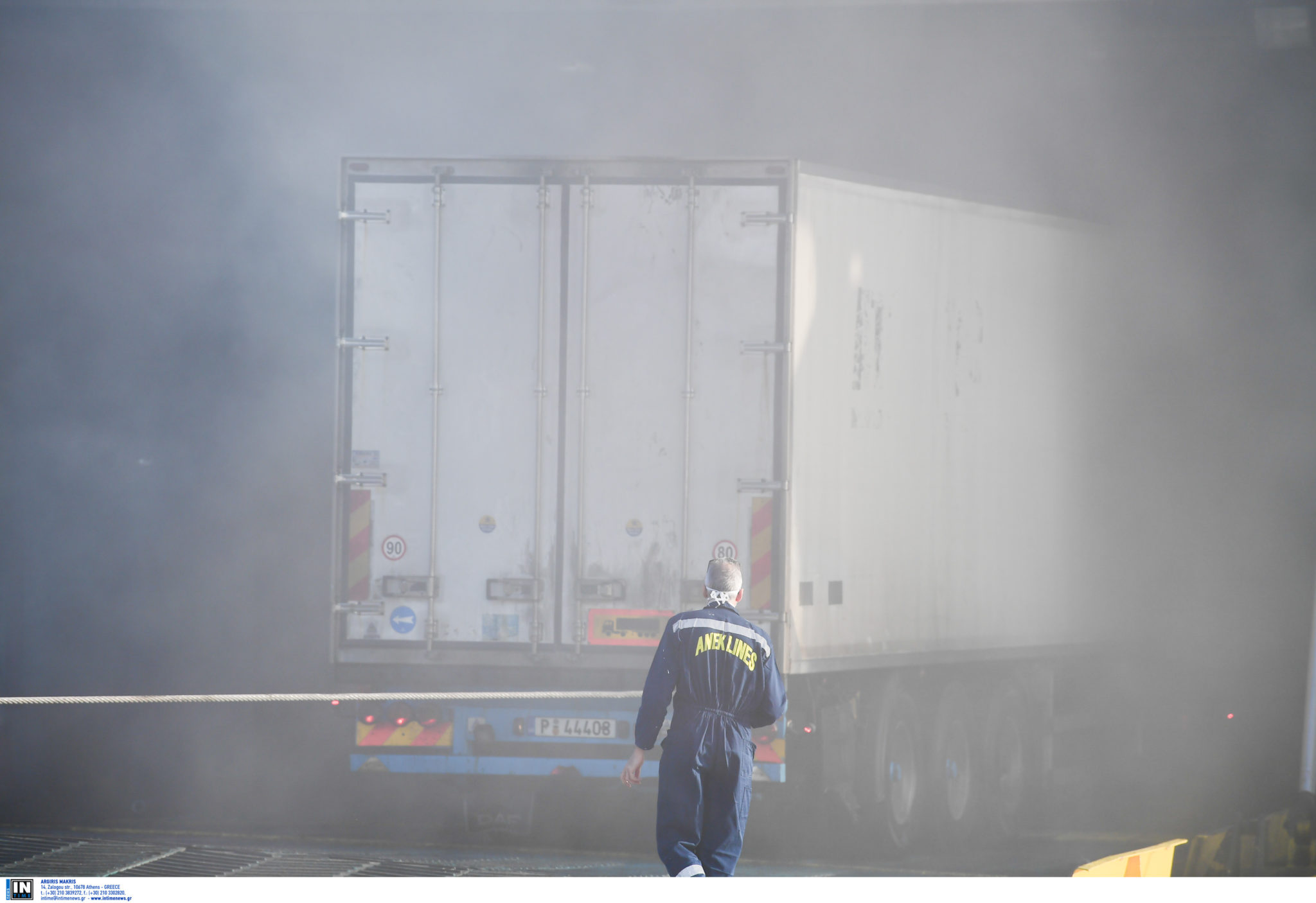 φωτιά Φορτηγό