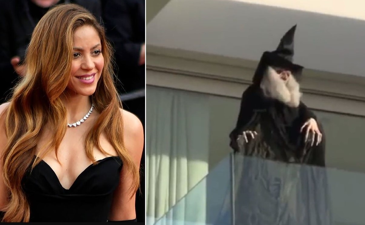 Σακίρα και κούκλα μάγισσας