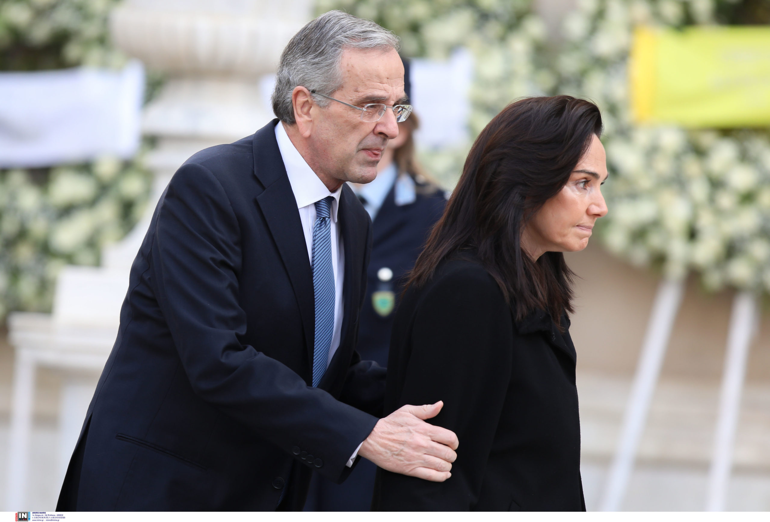 τέως βασιλιάς κηδεία Αντώνης Σαμαράς