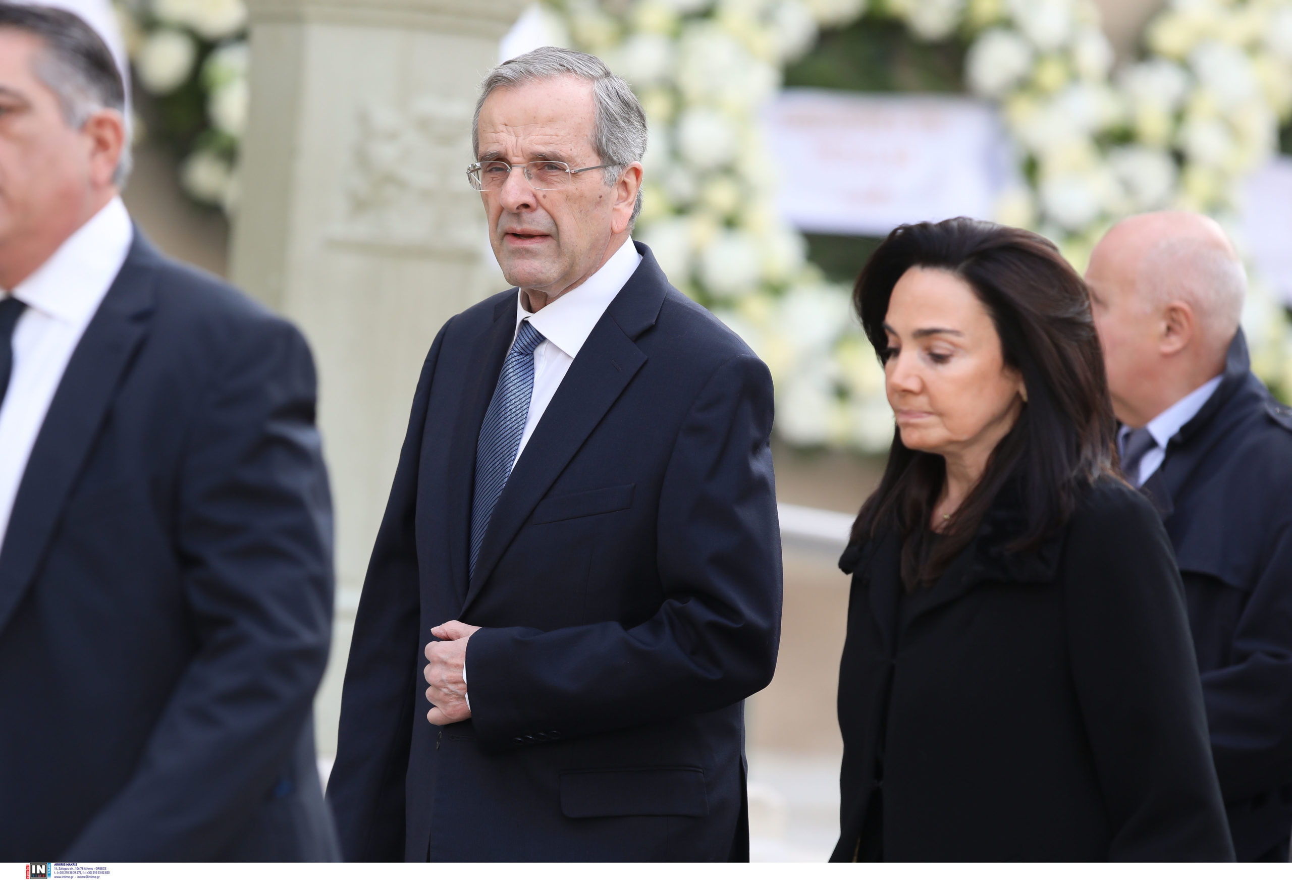 τέως βασιλιάς κηδεία Αντώνης Σαμαράς