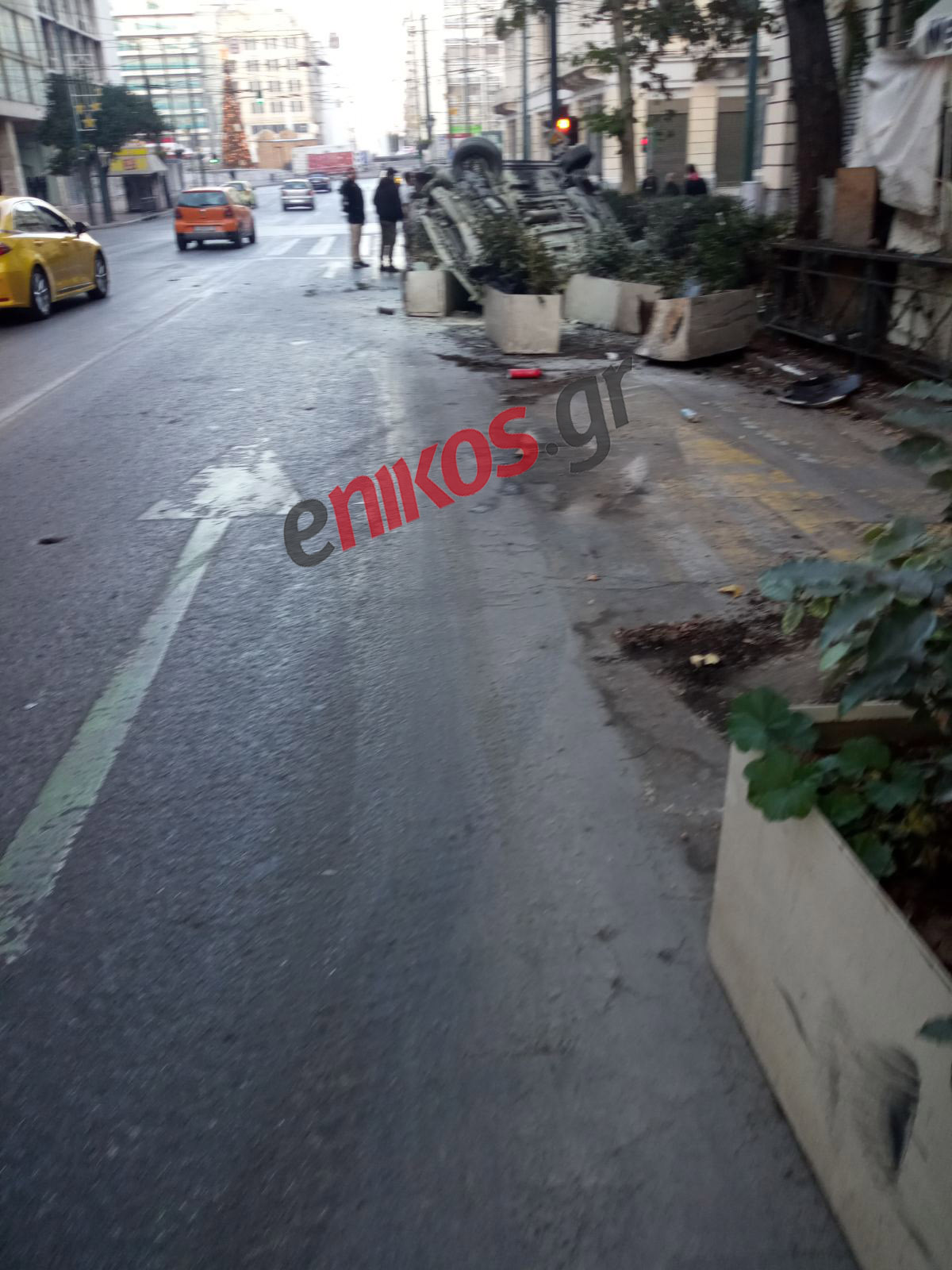 τροχαίο στην Πανεπιστημίου