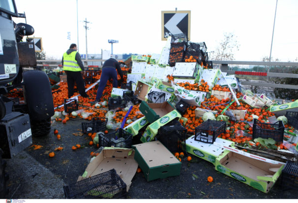 τροχαίο Κηφισός πορτοκάλια