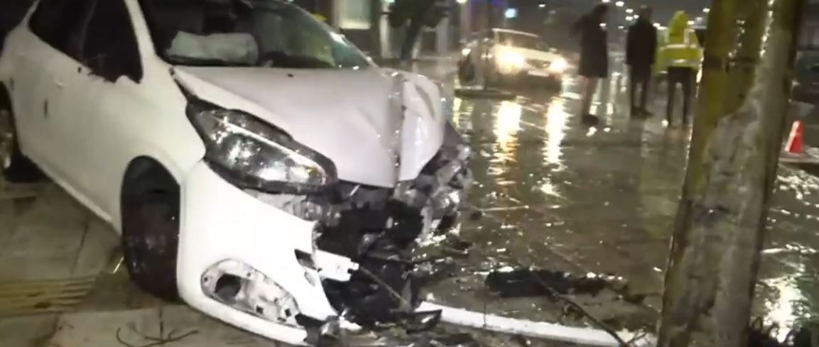 Σοβαρό τροχαίο στη Θεσσαλονίκη κοντά στο Δικαστικό Μέγαρο