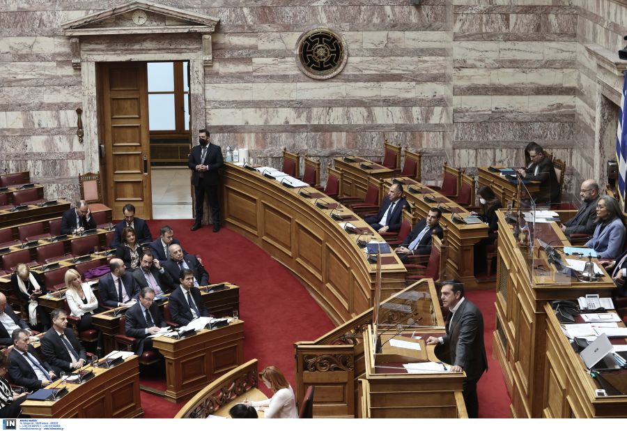 Αλέξης Τσίπρας Βουλή πρόταση δυσπιστίας