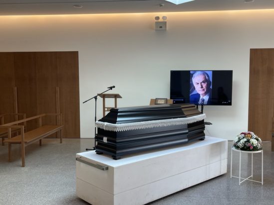 Νίκος Ξανθόπουλος - αποτέφρωση