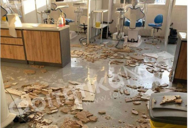Έπεσε οροφή σε κτίριο του ΑΠΘ
