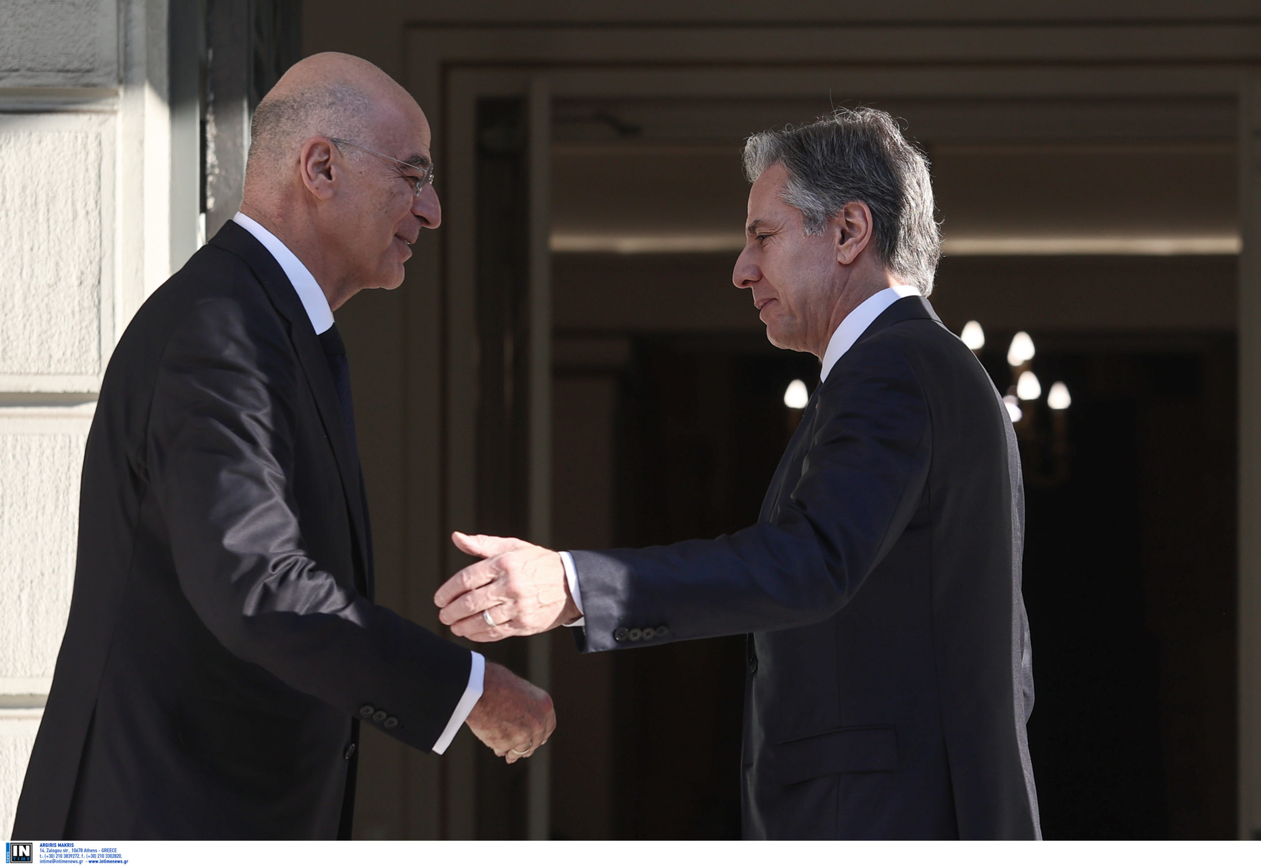 Δένδιας - Μπλίνκεν