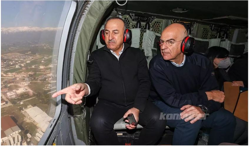 Δένδιας- Τσαβούσογλου στην Τουρκία