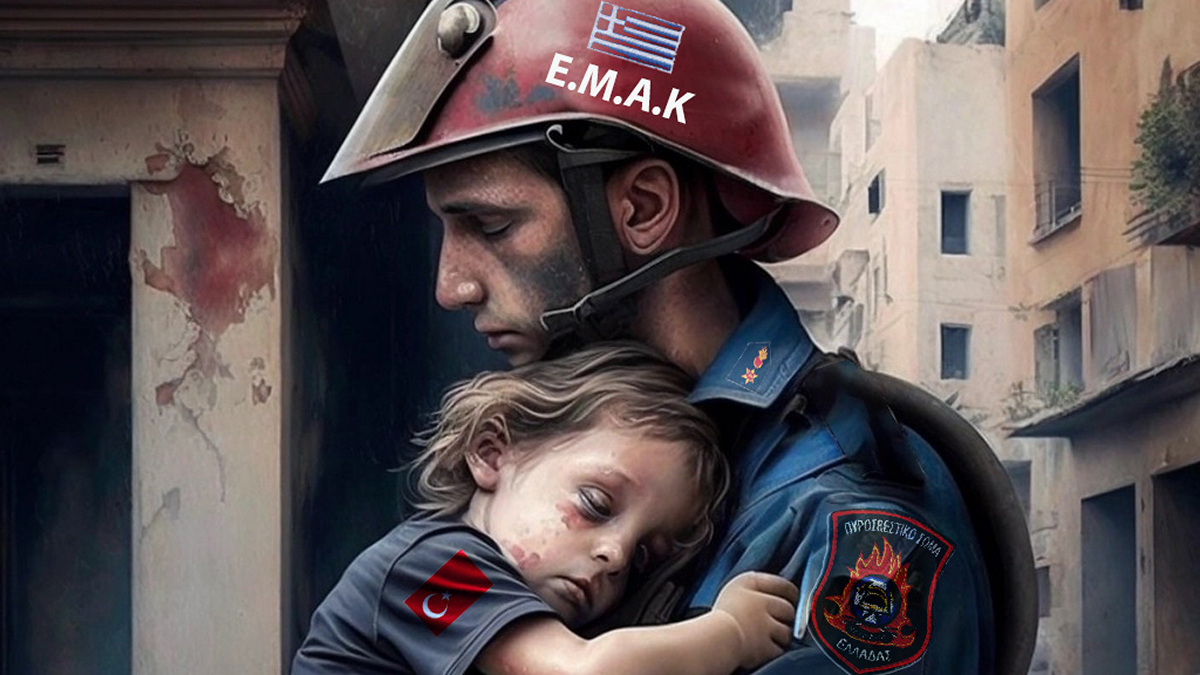 Μαντόνα: Δημοσίευσε την συγκλονιστική εικόνα με τον διασώστη της ΕΜΑΚ στην Τουρκία