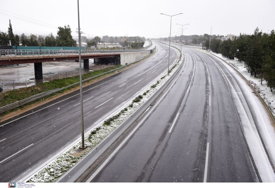 Εθνική Οδός κακοκαιρία
