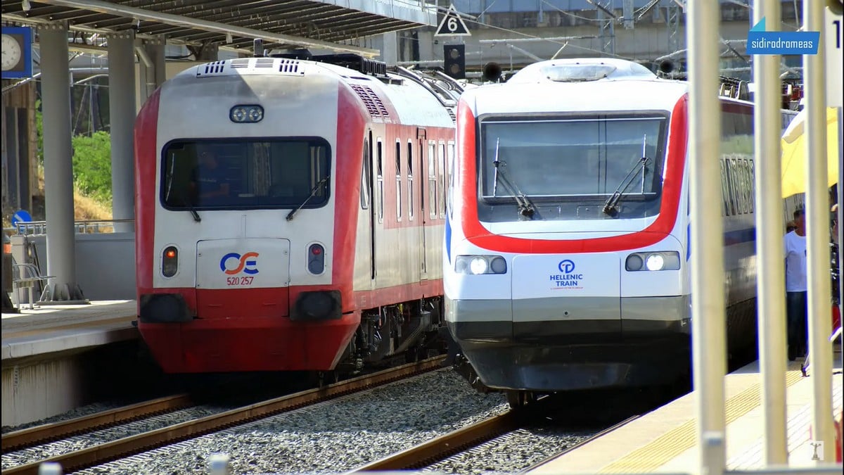Hellenic Train: Ακινητοποιήθηκε τρένο λόγω τεχνικού προβλήματος κοντά στη στάση Μέγα Σπήλαιο
